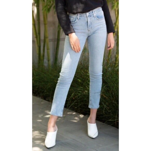Agolde Toni Mid Rise Straight Jeans Size 26 in Willow - Picture 1 of 7
